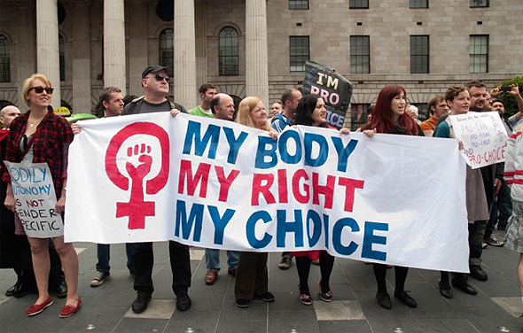 הפגנה למען זכויות נשים, צילום: Affinity Magazine