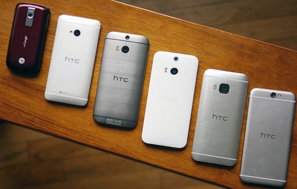 מכשירי HTC לדורותיהם