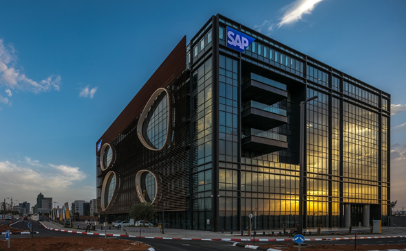 בניין SAP החדש ברעננה. אחד ממרכזי הפיתוח החשובים של החברה