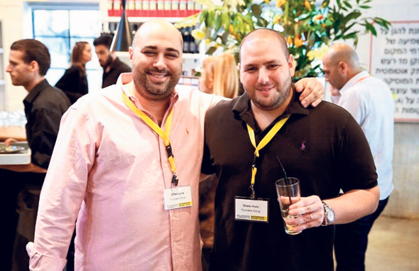 NSO co-founders Omri Lavie (left) and Shalev Hulio. Photo: Bar Cohen