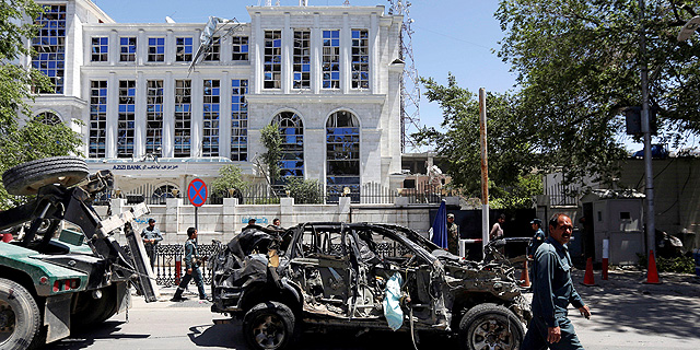 אפגניסטן: 80 הרוגים בפיצוץ ענק ליד שגרירות גרמניה