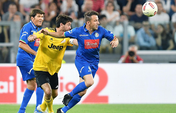 Italian football legend Alessandro Del Piero. Photo: EPA