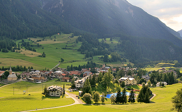 הכפר השוויצרי ברגון-בראוון , צילום: ויקיפדיה
