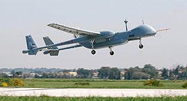 Heron UAV. Photo: Courtesy