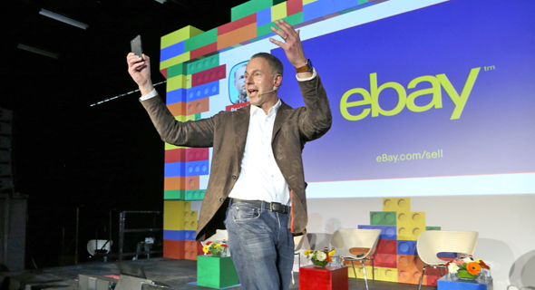 דווין וניג, מנכ"ל eBay בוועידה, צילום: צביקה טישלר