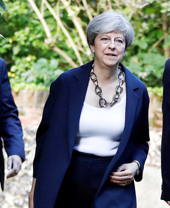 תרזה מיי, ראשת ממשלת בריטניה, צילום: רויטרס