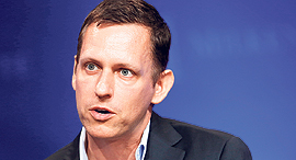 Peter Thiel. Photo: Bloomberg