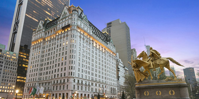 מלון הפלאזה בניו יורק נמכר לקרן קטארית ב-600 מיליון דולר 