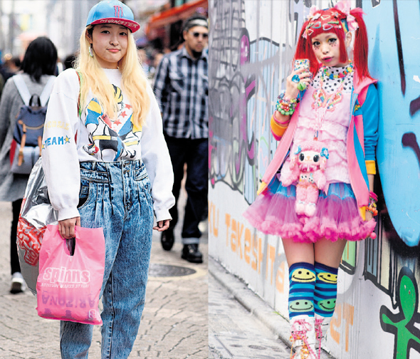 נערות הרג'וקו ביפן. האופנה כהשראה לאוכל
