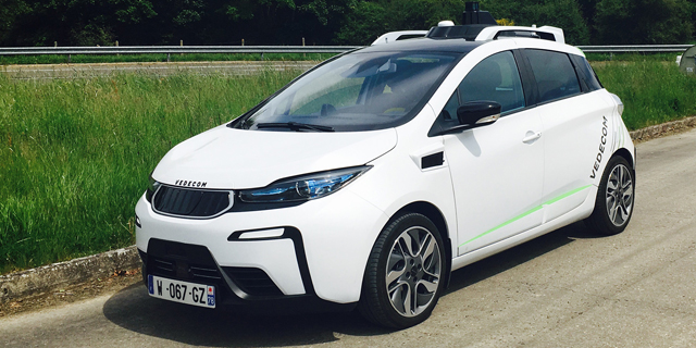 טכנולוגיות קרמבה סקיוריטי יותקנו ברכב אוטונומי בצרפת