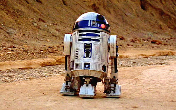 הרובוט R2-D2. כמעט מיליון דולר מעל למחיר המכירה הצפוי, צילום: Disney