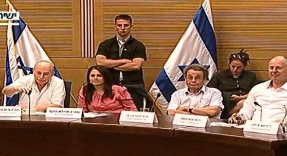 ועדת החוקה על הסניוריטי , צילום: ערוץ הכנסת