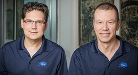 Gong co-founders Eilon Reshef (right) and Amit Bendov. Photo: PR