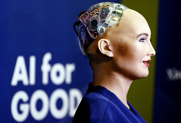 Humanoid robot Sophia. Photo: Reuters