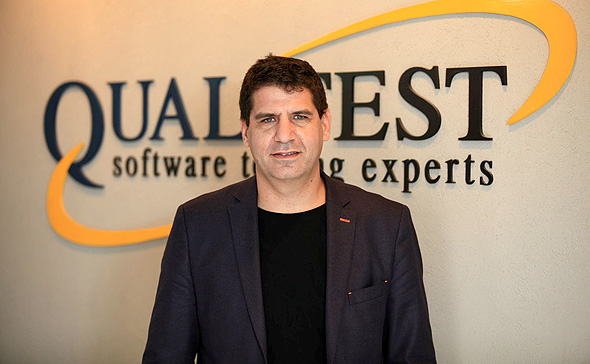 Qualitest co-founder and CEO Ayal Zylberman. Photo: Shai Oknin