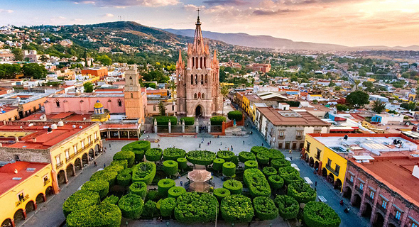 שמעתם על סן מיגל דה איינדה במקסיקו? זו העיר הטובה לתיירות ב-2017