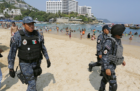 אקפולקו, מקסיקו. 918 מקרי רצח רק בשנה שעברה, צילום: איי פי