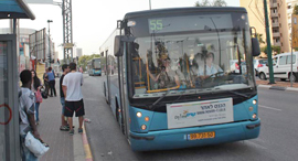 Public transportation in Israel. Photo: Aner Green