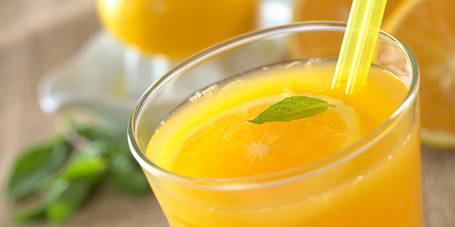 Fresh orange juice. Photo: Shutterstock