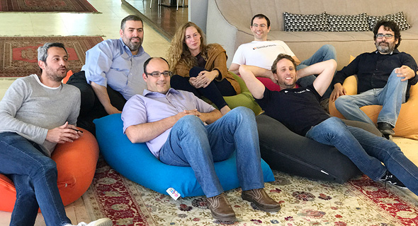 SimilarWeb employees at the company's Tel Aviv office. Photo: PR