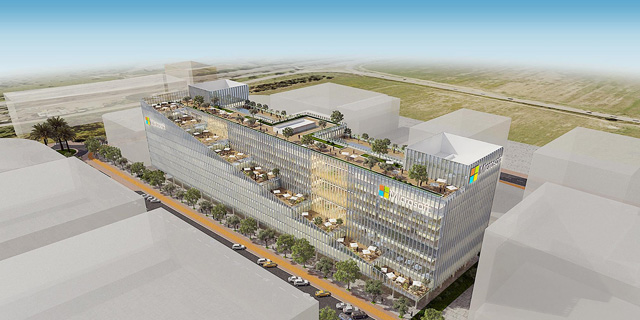 Microsoft&#39;s New Israeli Campus to Feature Hanging Gardens