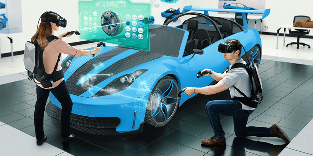 HP חשפה &quot;תרמיל VR&quot;, כדי להביא מציאות מדומה אל מחוץ למשרד