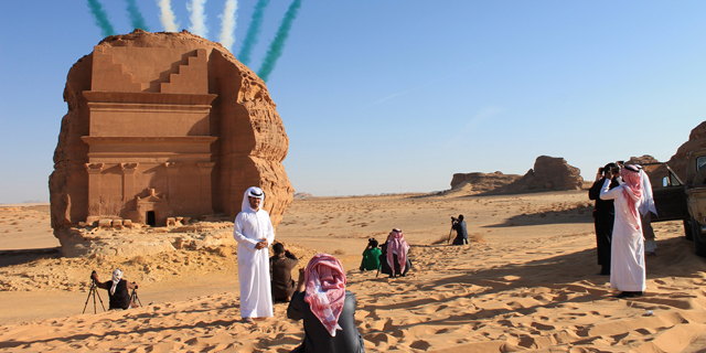 אתר המורשת העולמית מדאאן סאלח בסעודיה, צילום: בלומברג