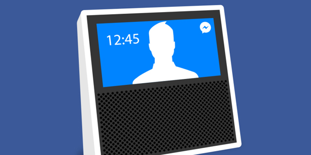 דיווח: הרמקול החכם של פייסבוק יתחבר למסנג&#39;ר, ימיר טקסט לדיבור