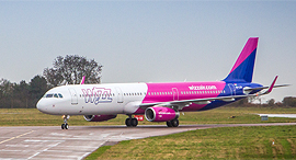 מטוס של Wizz Air, צילום: Wizz Air