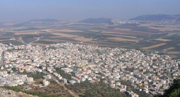 היישוב הערבי אכסאל בגליל התחתון 