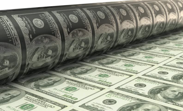 Printing dollars. Photo: Shutterstock