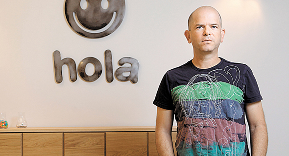 Hola co-founder and CEO Ofer Vilenski. Photo: Amit Sha'al