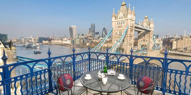 הדירה המשקיפה לנוף הכי יפה בלונדון מוצעת ב-12.5 מיליון ליש&quot;ט