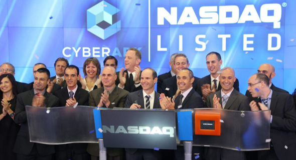 הנפקת סייברארק ב-2017 , צילום: NASDAQ