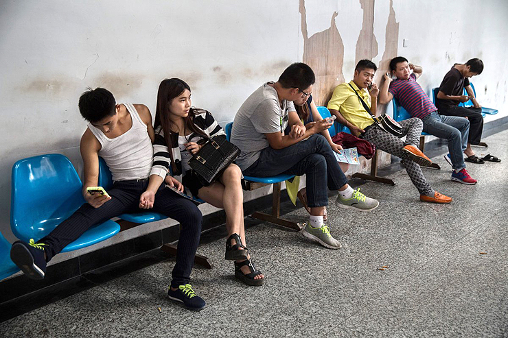 מובטלים בסין, צילום: Getty