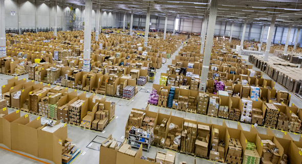 An Amazon warehouse. Photo: Bloomberg