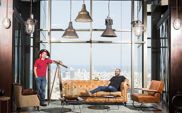 Left to right: Windward founders Ami Daniel and Matan Peled