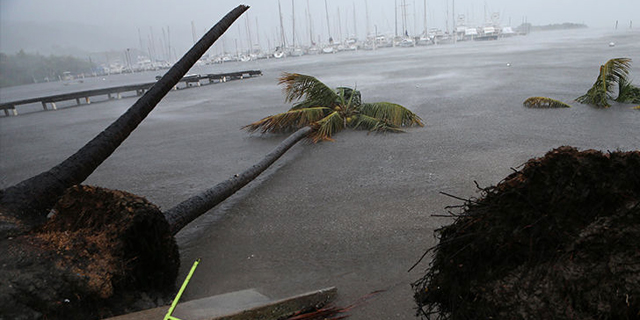 הוריקן אירמה מגיע לפורטו ריקו, צילום: Getty
