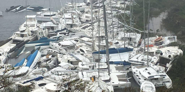 הוריקן &quot;אירמה&quot;: הנזק באיים סן מרטן וסן ברתלמי מוערך ב-1.2 מיליארד יורו