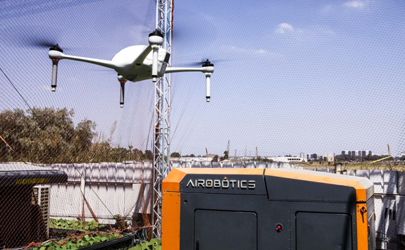 An Airobotics drone. Photo: Airobotics