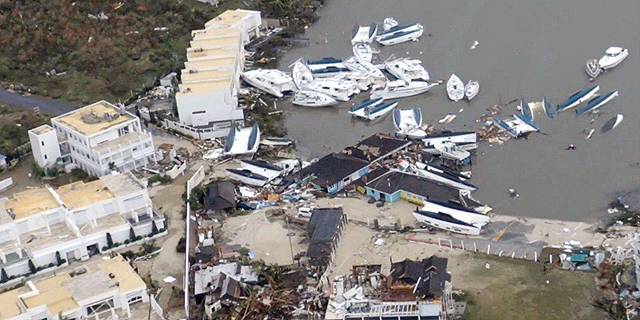 נזקי הוריקן אירמה בסנט מרטן, צילום: רויטרס