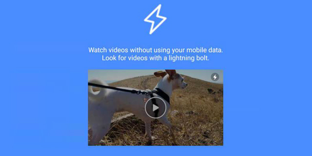 פייסבוק מפתחת כלי לצפייה בווידאו תוך חיסכון בדאטה