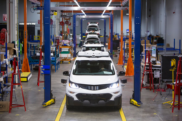 Autonomous cars by General Motors