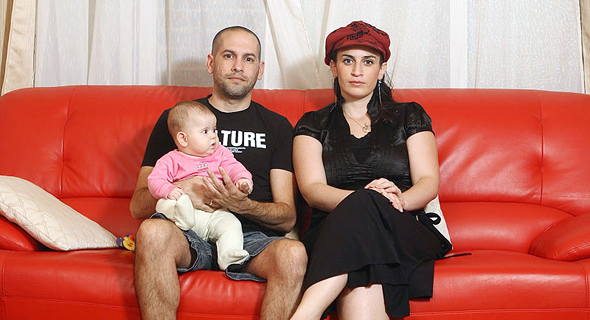 משפחת בראונר לפני 7 שנים, צילום: אוראל כהן