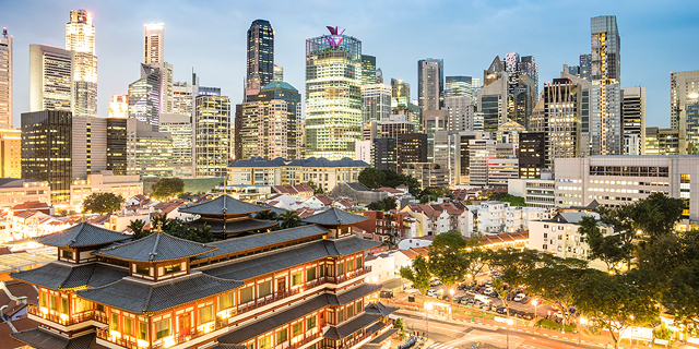 סינגפור: הצמיחה צפויה להצטמצם השנה ל-0.5%-2.5%