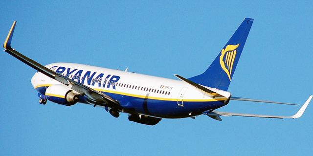 מטוס של חברת ריינאייר, צילום: Ryanair