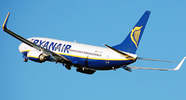 מטוס של ריינאייר, צילום: Ryanair