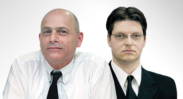 מימין: ד”ר יגאל מרזל והשופט איתן אורנשטיין. שניים מהמועמדים הבולטים ביותר