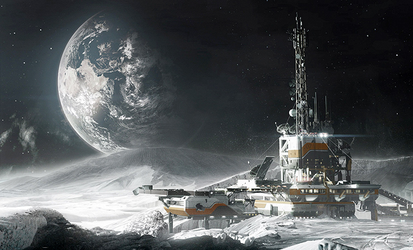 איך תיראה תחנת המחקר על הירח? 