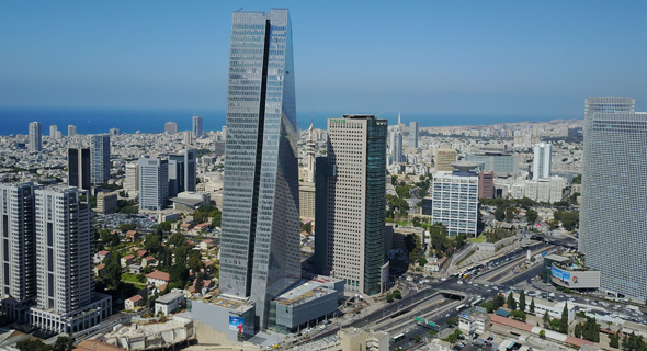 Tel Aviv's Azrieli Sarona tower. Photo: Yair Sagi